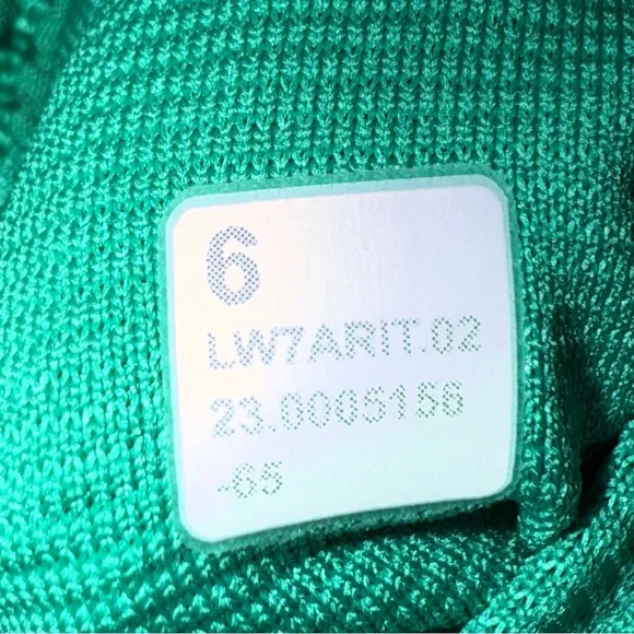 Lululemon Athletica Hotty Hot High-Rise Lined Short 4" Women’s 6 Green - Picture 4 of 7